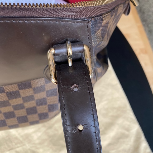 AUTHENTIC Louis Vuitton Verona MM Damien Ebony shoulder handbag - Picture 5 of 16